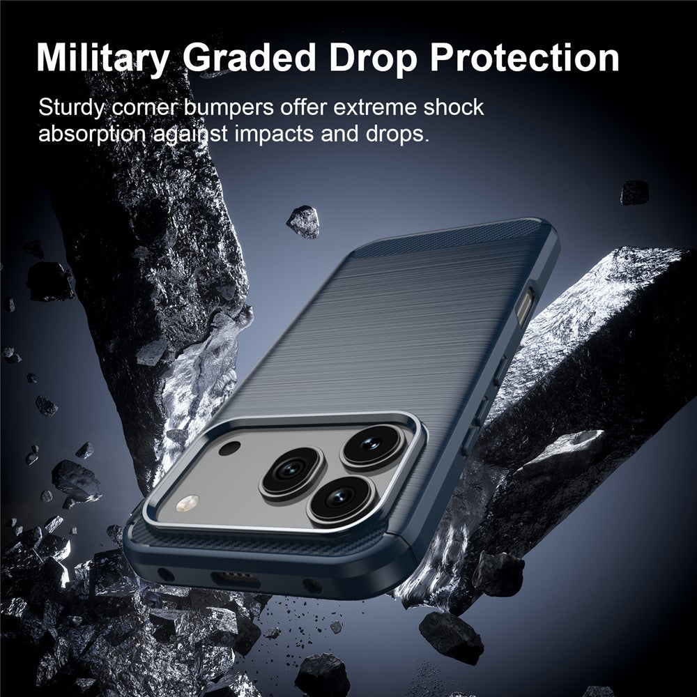 Cover til Honor 600 Pro / 600, Techsuit, Carbon, Blå
