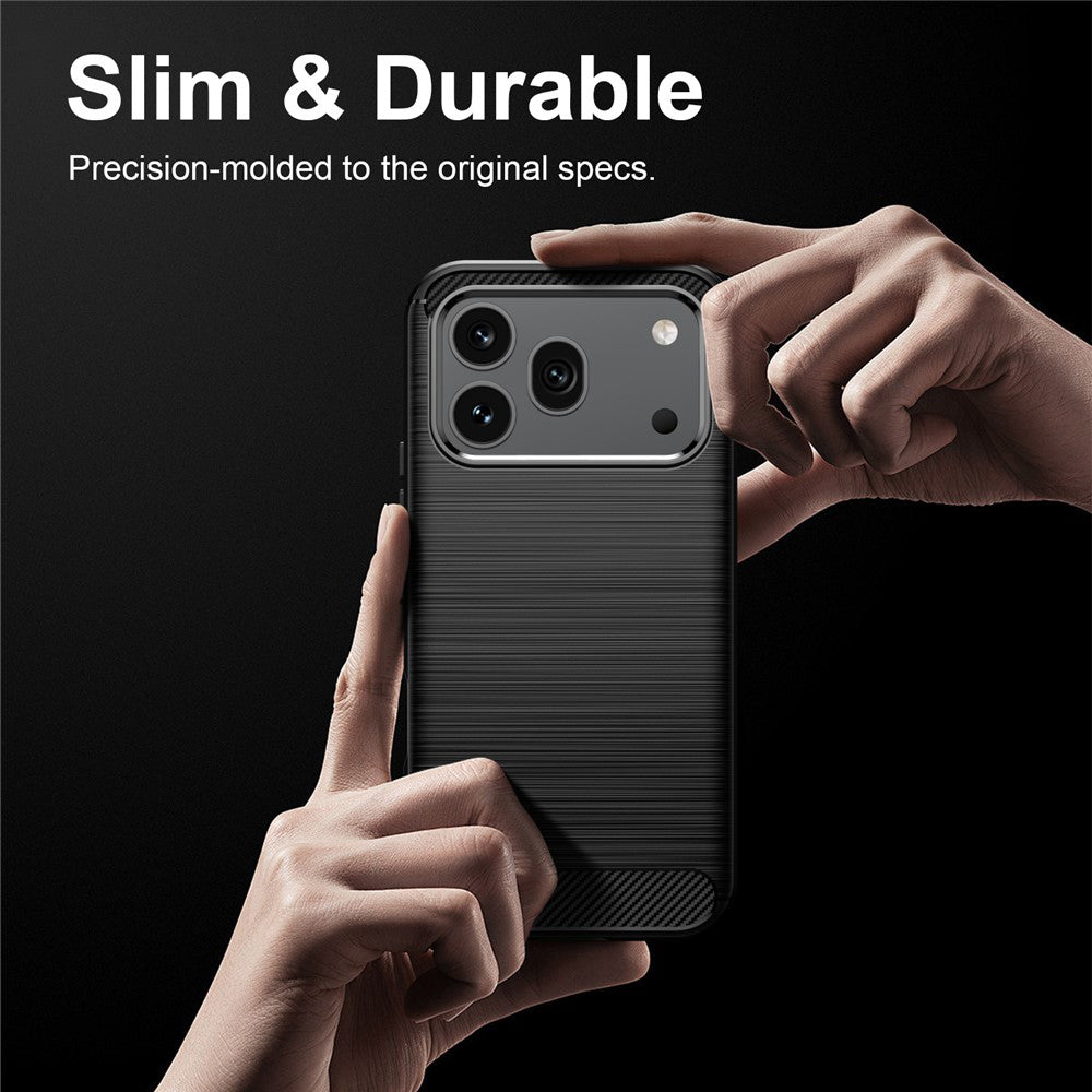 Cover til Honor 600 Pro / 600, Techsuit, Carbon, Sort