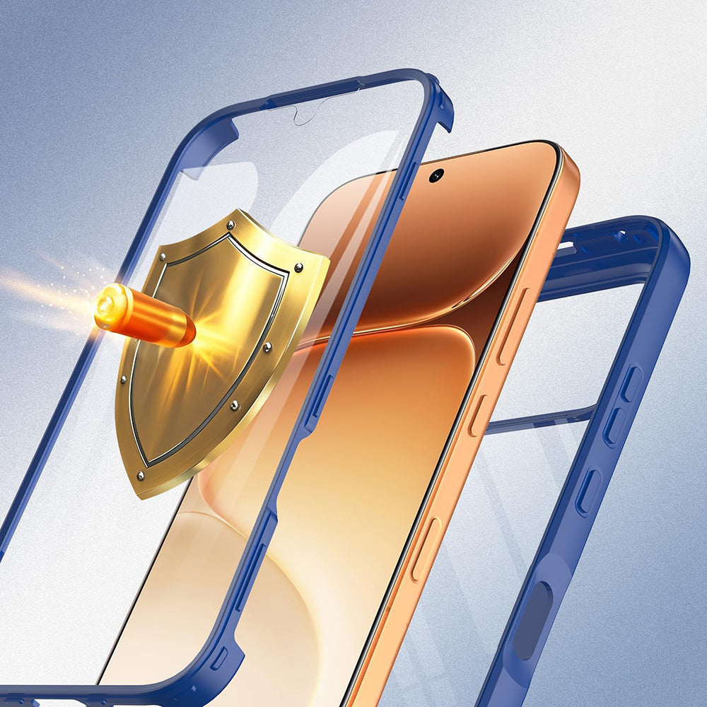 Cover til Honor 600 Pro / 600, Techsuit, ColorVerse 360, Blå