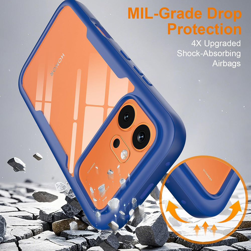 Cover til Honor 600 Pro / 600, Techsuit, ColorVerse 360, Blå