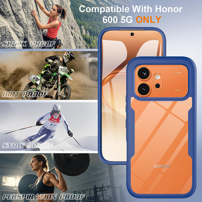 Cover til Honor 600 Pro / 600, Techsuit, ColorVerse 360, Blå