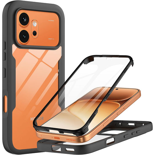 Cover til Honor 600 Pro / 600, Techsuit, ColorVerse 360, Sort