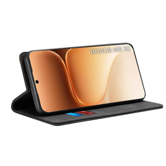 Cover til Honor 600 Pro / 600, Techsuit, Confy, Sort