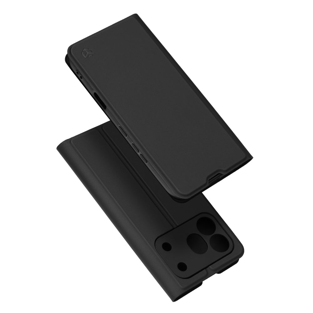 Cover til Honor 600 Pro, Techsuit, Magskin Book, Sort