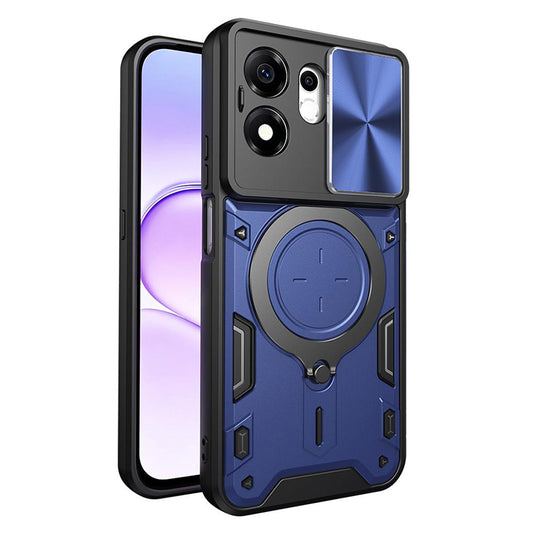 Cover til Honor 600 Smart, Techsuit, CamGuard Pro, Blå
