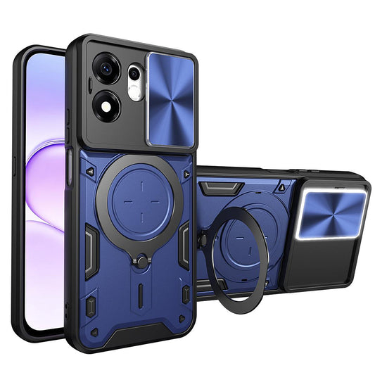 Cover til Honor 600 Smart, Techsuit, CamGuard Pro, Blå