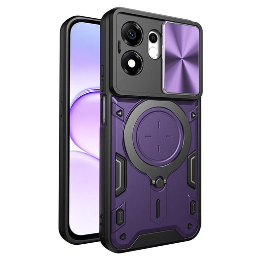 Cover til Honor 600 Smart, Techsuit, CamGuard Pro, Lilla