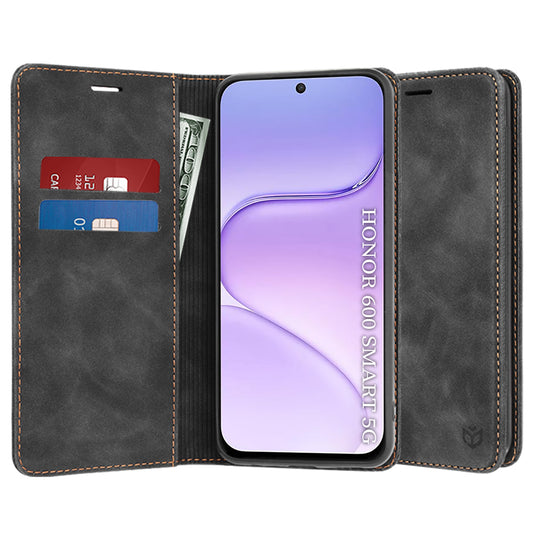 Cover til Honor 600 Smart, Techsuit, Confy, Sort