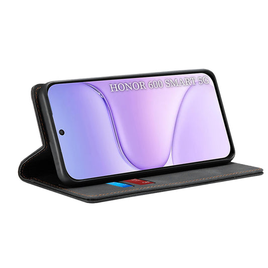 Cover til Honor 600 Smart, Techsuit, Confy, Sort