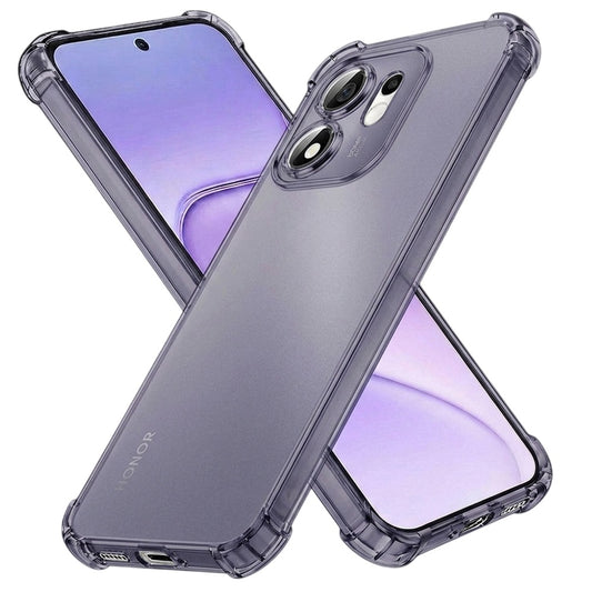 Cover til Honor 600 Smart, Techsuit, Stødabsorberende Klar, Røgfarvet