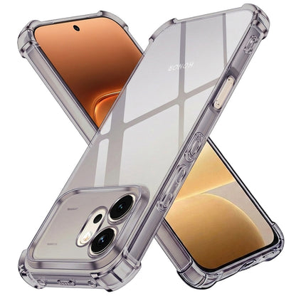 Cover til Honor 600, Techsuit, Stødsikker Klar, Røgfarvet