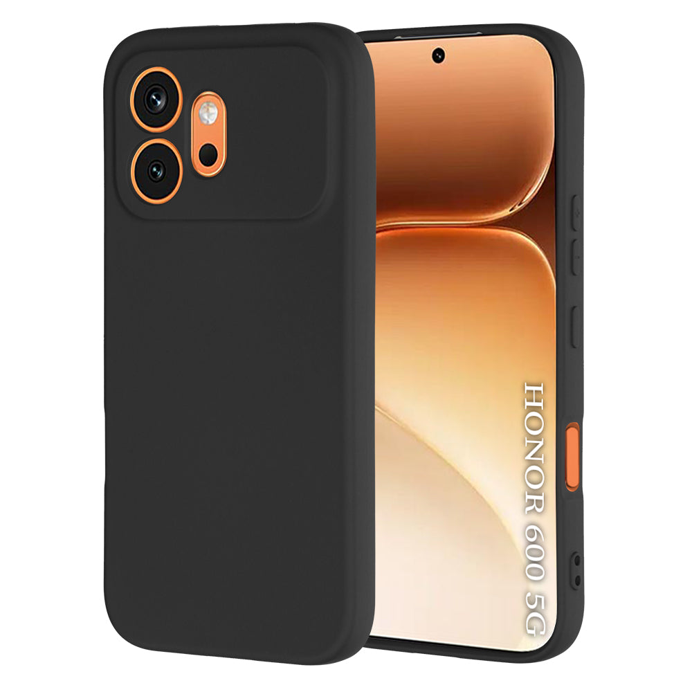 Cover til Honor 600, Techsuit, SoftFlex, Sort