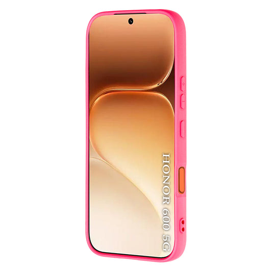 Cover til Honor 600, Techsuit, SoftFlex, Mørk Rosa