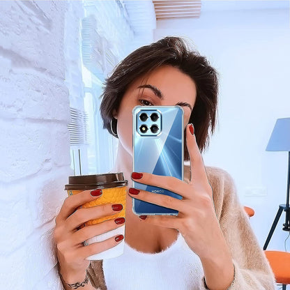 Cover til Honor 70 Lite / X6 / X8 5G, Techsuit, Stødabsorberende Klar, Transparent