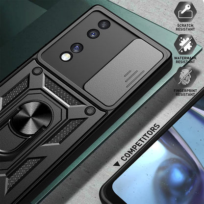 Cover til Honor 70, Techsuit, CamShield, Sort