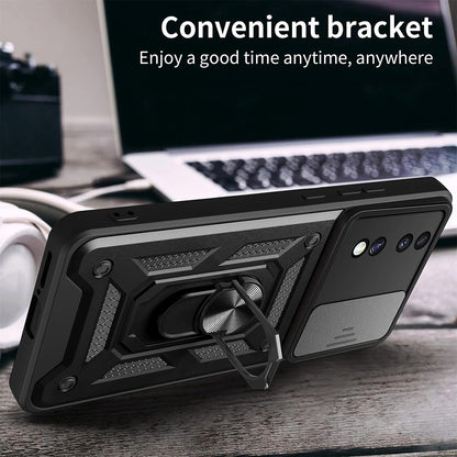 Cover til Honor 70, Techsuit, CamShield, Sort