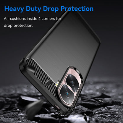 Cover til Honor 90 Lite, Techsuit, Carbon, Sort