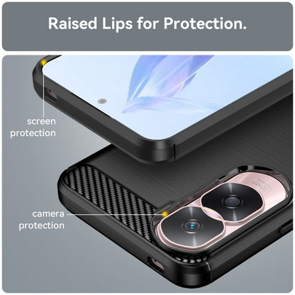 Cover til Honor 90 Lite, Techsuit, Carbon, Sort