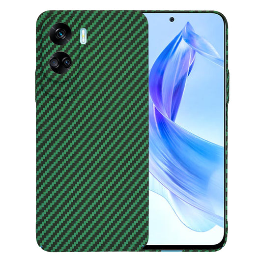 Case for Honor 90 Lite, Techsuit, Carbonite FiberShell, Green