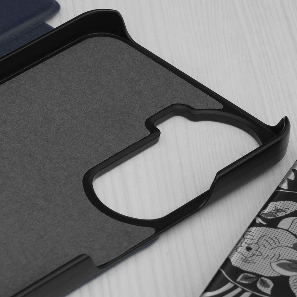 Etui til Honor 90 Lite, Techsuit, eFold, Mørkeblå