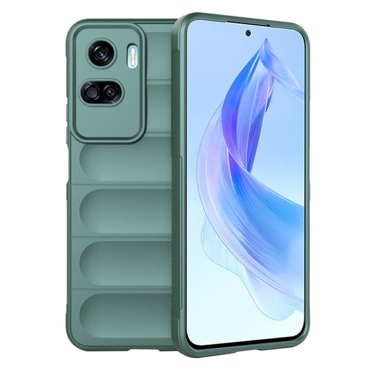 Etui til Honor 90 Lite, Techsuit, Magic Shield, Grøn