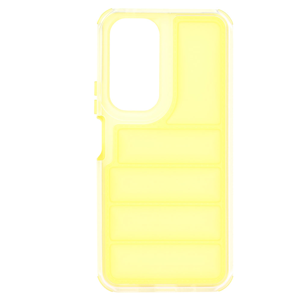 Cover til Honor 90 Lite, Techsuit, Wave Shield, Gul