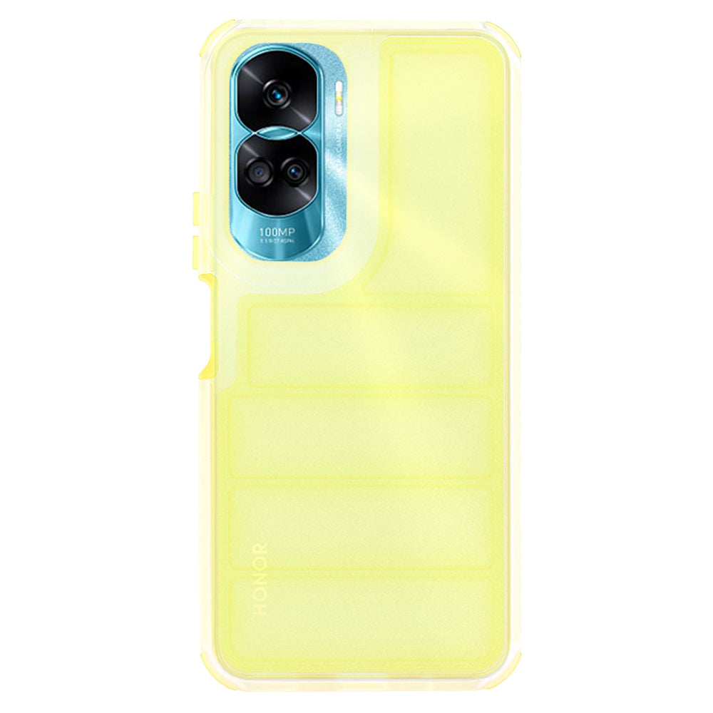 Cover til Honor 90 Lite, Techsuit, Wave Shield, Gul