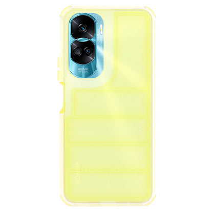 Cover til Honor 90 Lite, Techsuit, Wave Shield, Gul