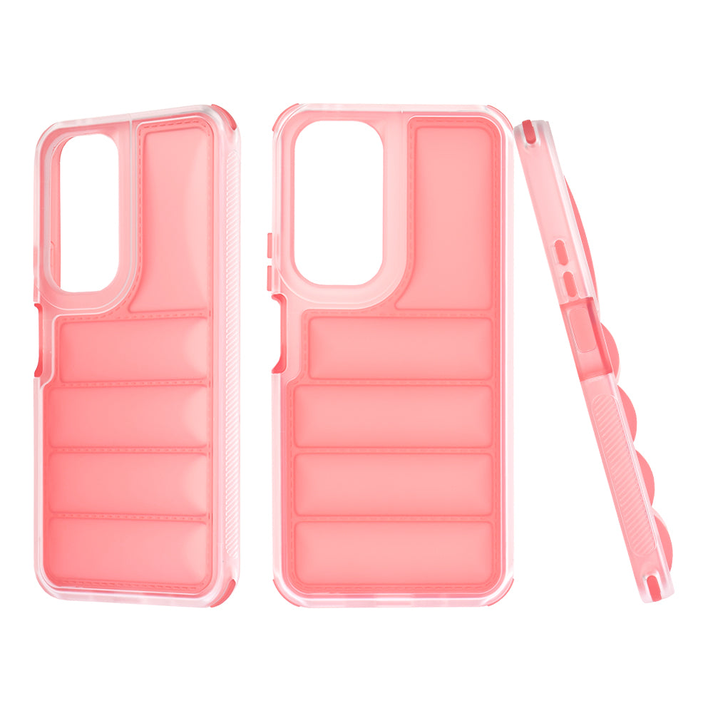 Cover til Honor 90 Lite, Techsuit, Wave Shield, Rød