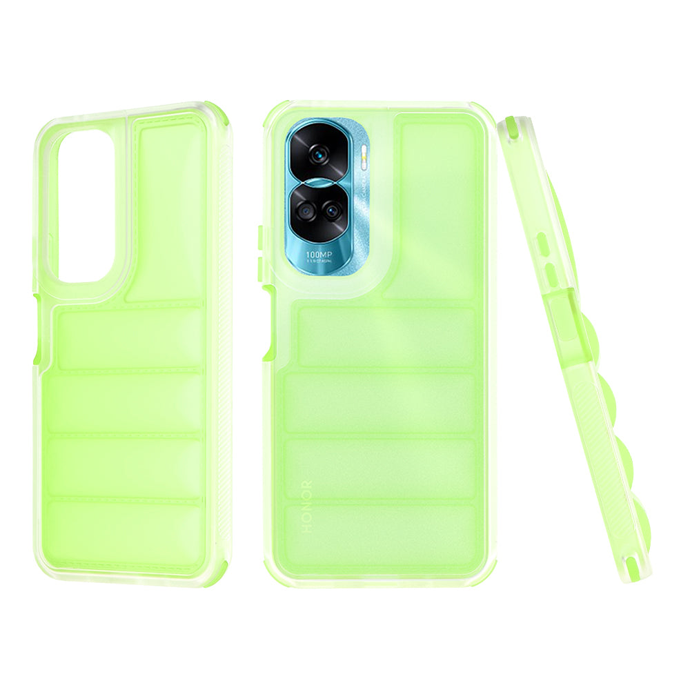 Cover til Honor 90 Lite, Techsuit, Wave Shield, Grøn
