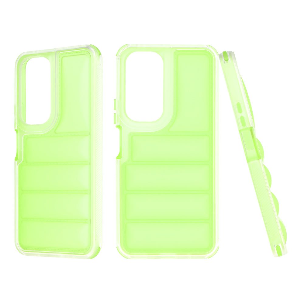 Cover til Honor 90 Lite, Techsuit, Wave Shield, Grøn
