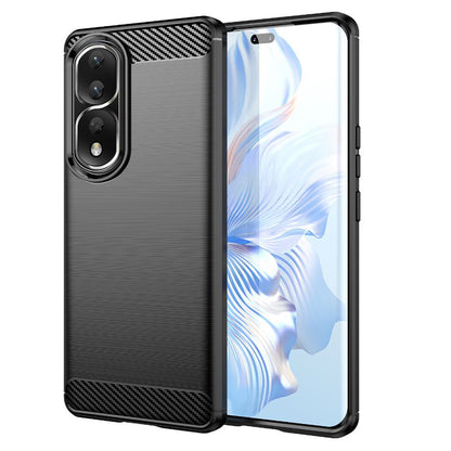 Etui til Honor 90 Pro / 80 Pro, Techsuit, Carbon, Sort