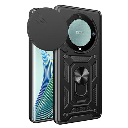 Cover til Honor Magic5 Lite, Techsuit, CamShield, Sort