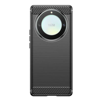 Cover til Honor Magic5 Lite, Techsuit, Carbon, Sort