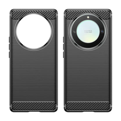 Cover til Honor Magic5 Lite, Techsuit, Carbon, Sort