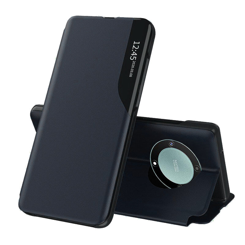 Cover til Honor Magic5 Lite, Techsuit, eFold, Mørkeblå