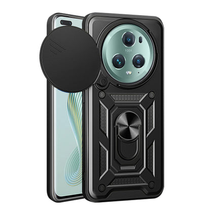 Cover til Honor Magic5 Pro, Techsuit, CamShield, Sort