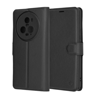 Cover til Honor Magic5 Pro, Techsuit, Leather Folio, Sort