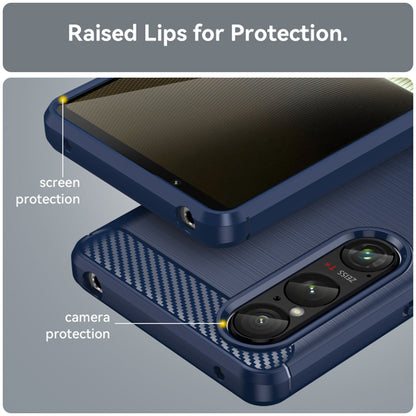 Etui til Honor Magic6 Lite, Techsuit, Carbon, Blå