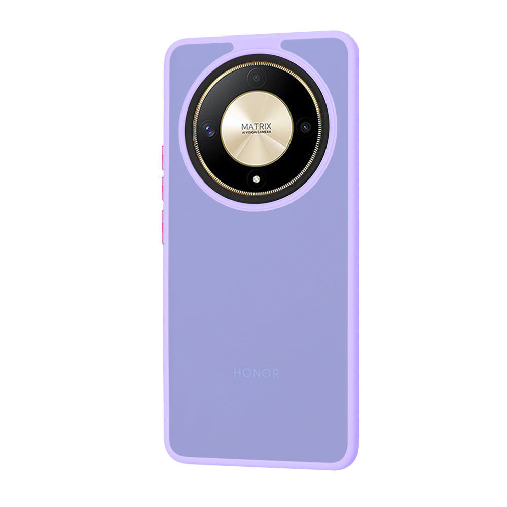 Cover til Honor Magic6 Lite, Techsuit, HaloFrost, Lys Lilla