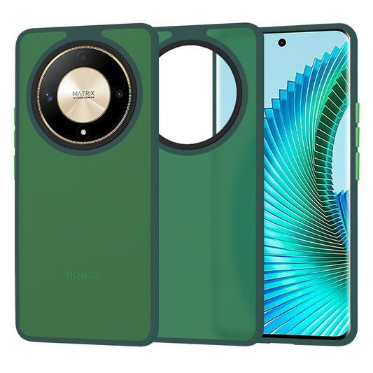 Cover til Honor Magic6 Lite, Techsuit, HaloFrost, Grøn
