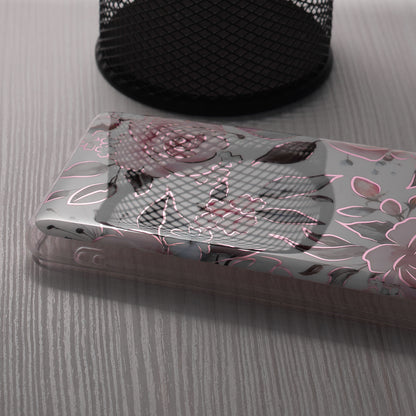 Cover til Honor Magic6 Lite, Techsuit, Marble, Hvid