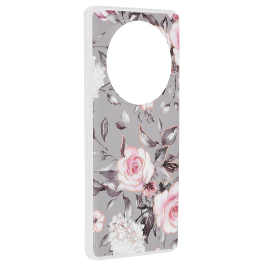 Cover til Honor Magic6 Lite, Techsuit, Marble, Grå