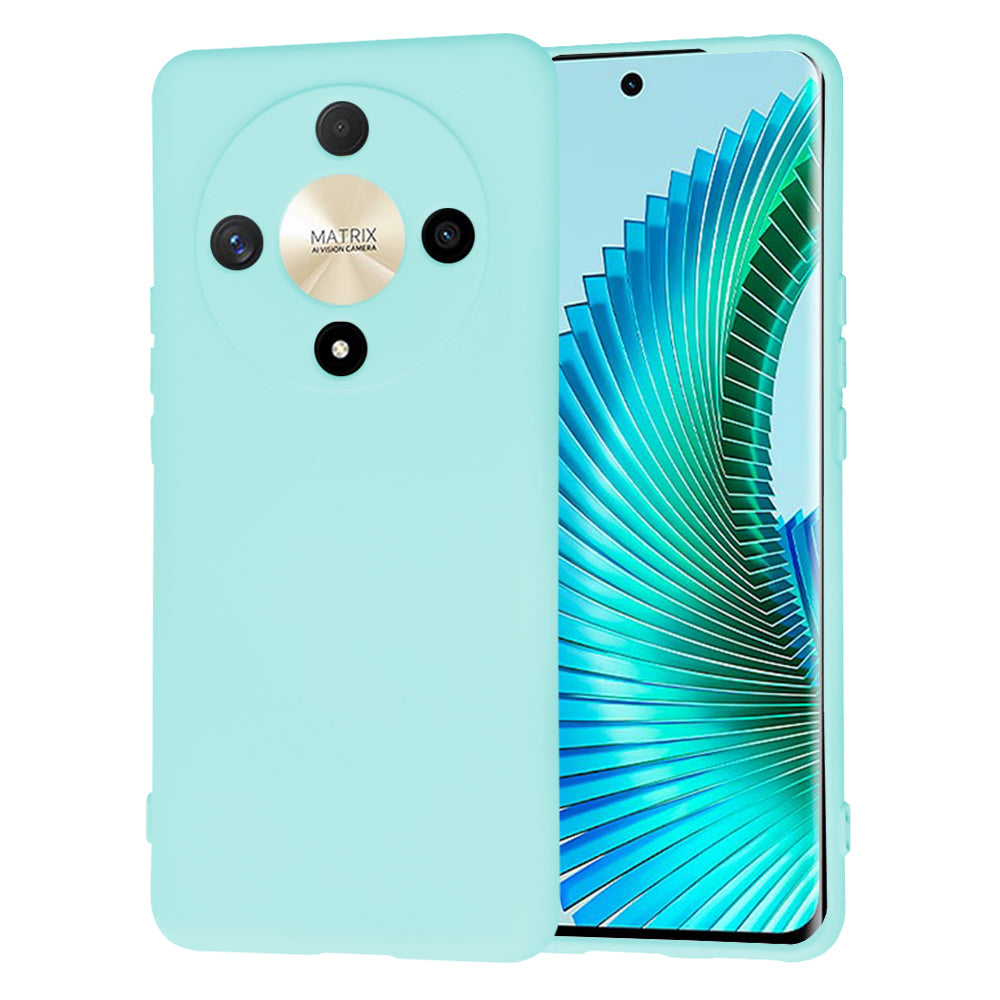 Cover til Honor Magic6 Lite, Techsuit, SoftFlex, Turkis