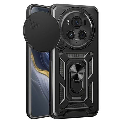 Cover til Honor Magic6 Pro, Techsuit, CamShield, Sort
