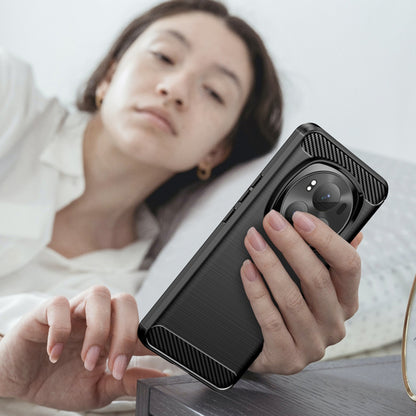 Cover til Honor Magic6 Pro, Techsuit, Carbon, Sort