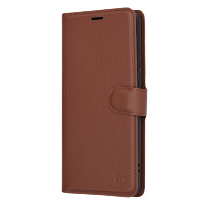 Cover til Honor Magic6 Pro, Techsuit, Leather Folio, Brun