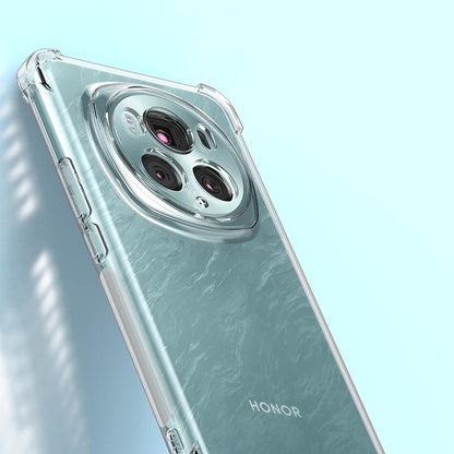 Cover til Honor Magic6 Pro, Techsuit, Stødabsorberende Klar, Transparent