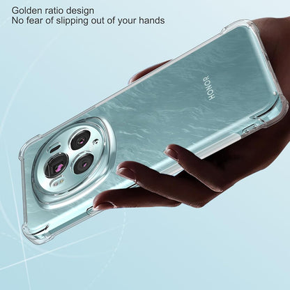 Cover til Honor Magic6 Pro, Techsuit, Stødabsorberende Klar, Transparent