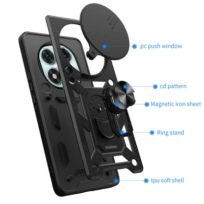 Cover til Honor Magic7 Pro, Techsuit, CamShield, Blå